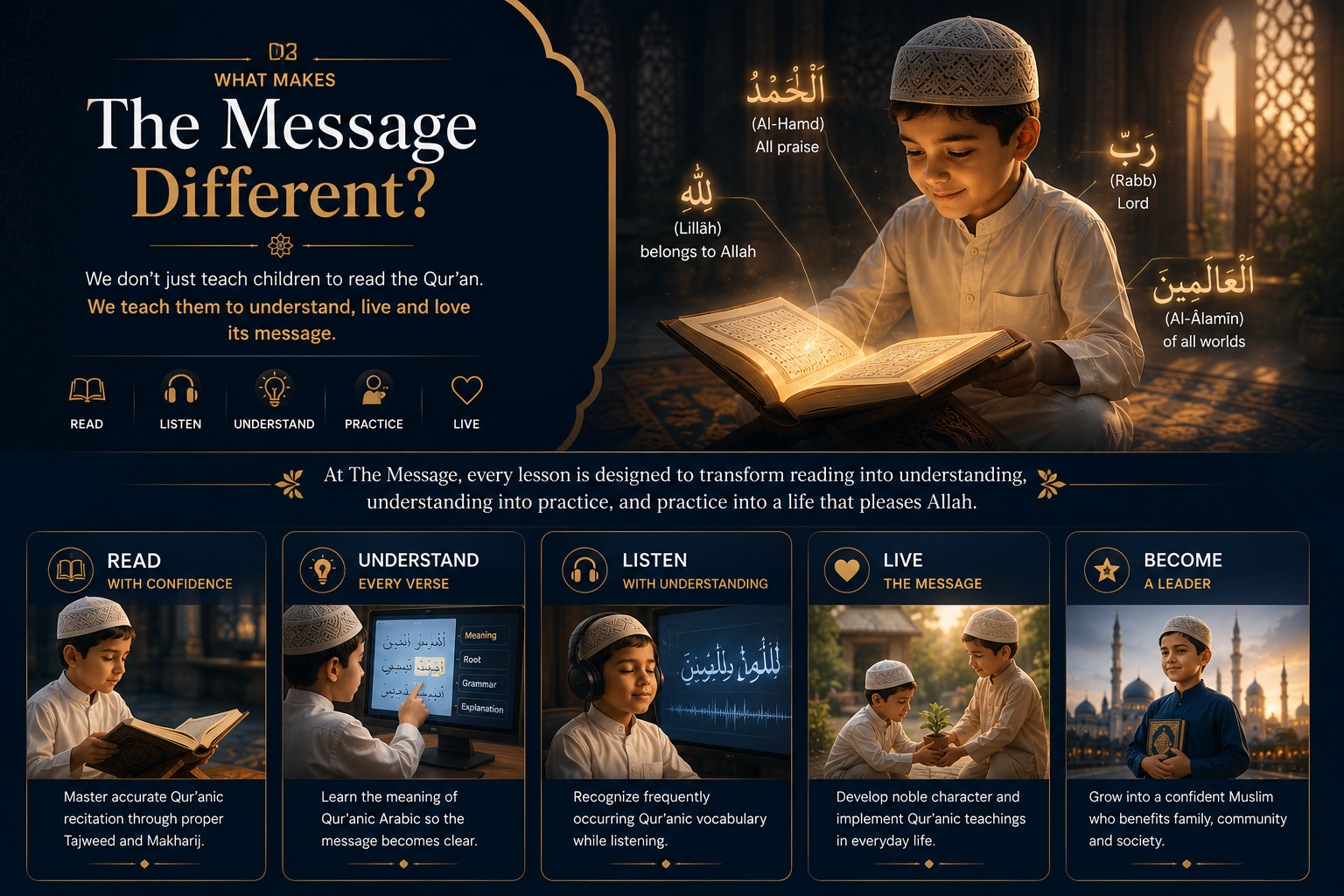 What Makes The Message Different