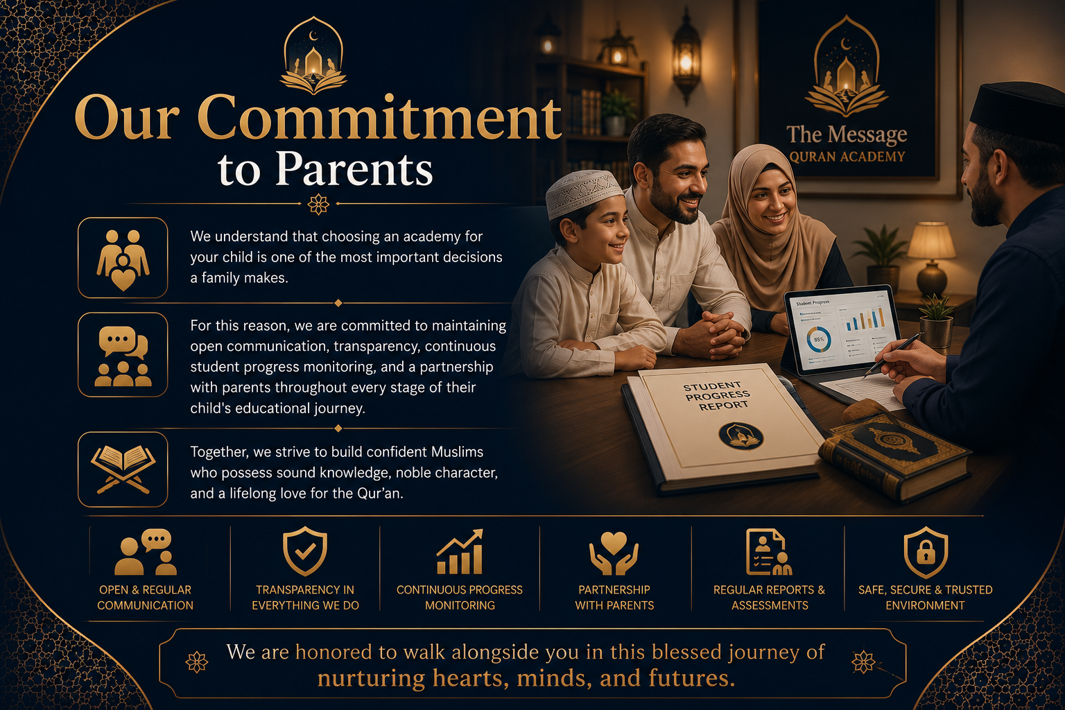 Our Commitment to Parents