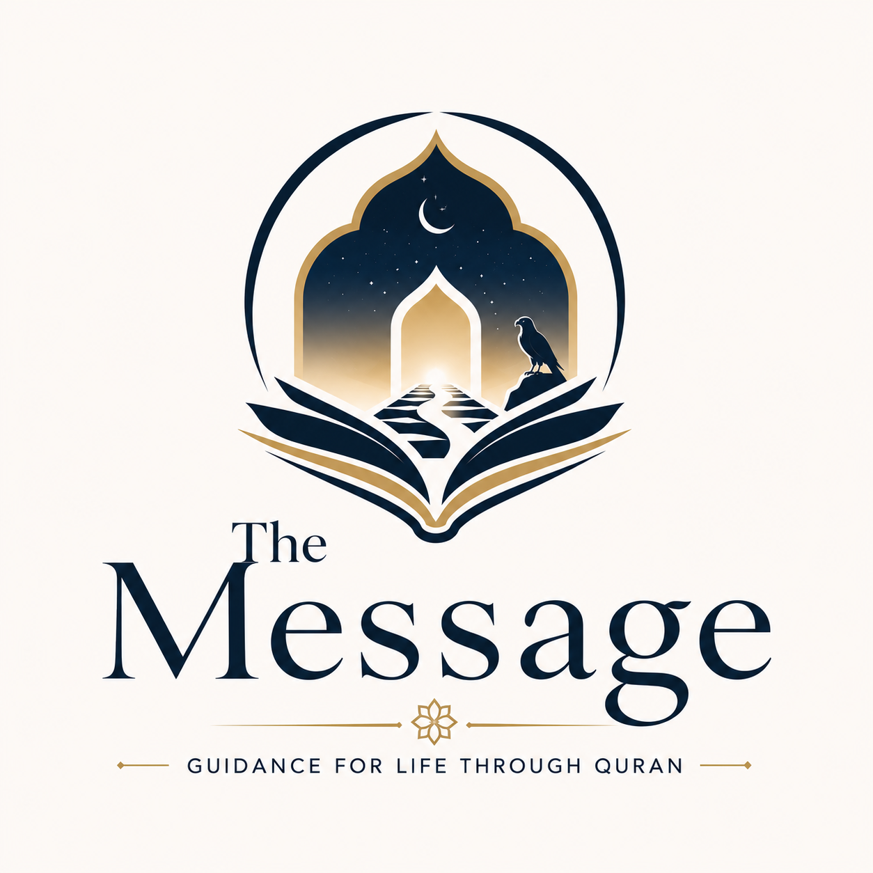 The Message Quran Academy Logo